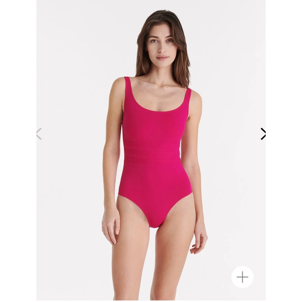 Vibrant Pink One-Piece Swimsuit - Picture 4 of 5